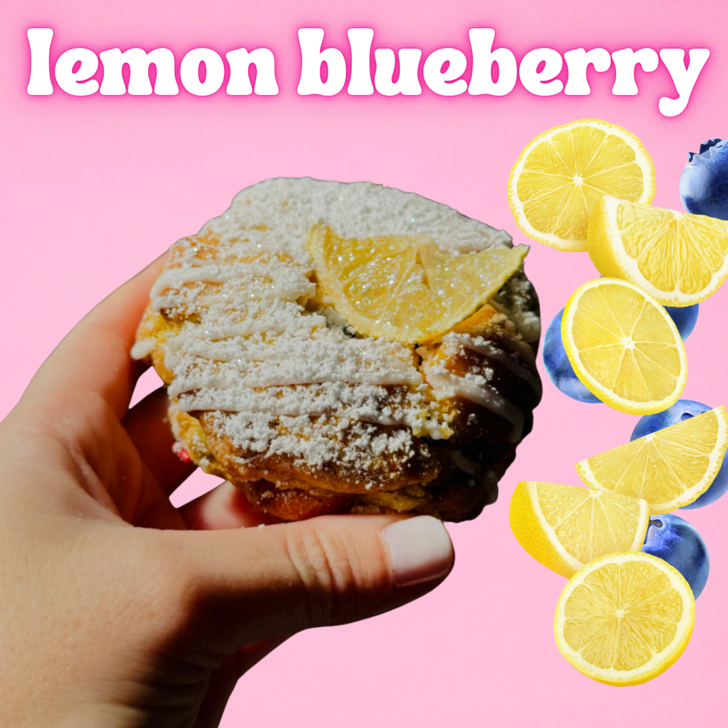 Lemon Blueberry NY cookie