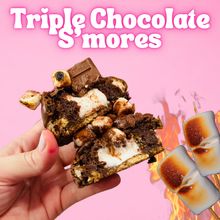 Triple chocolate S’mores NY cookie