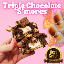 Triple chocolate S’mores NY cookie