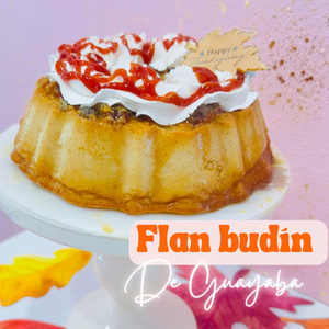 Flan Budín de Guayaba