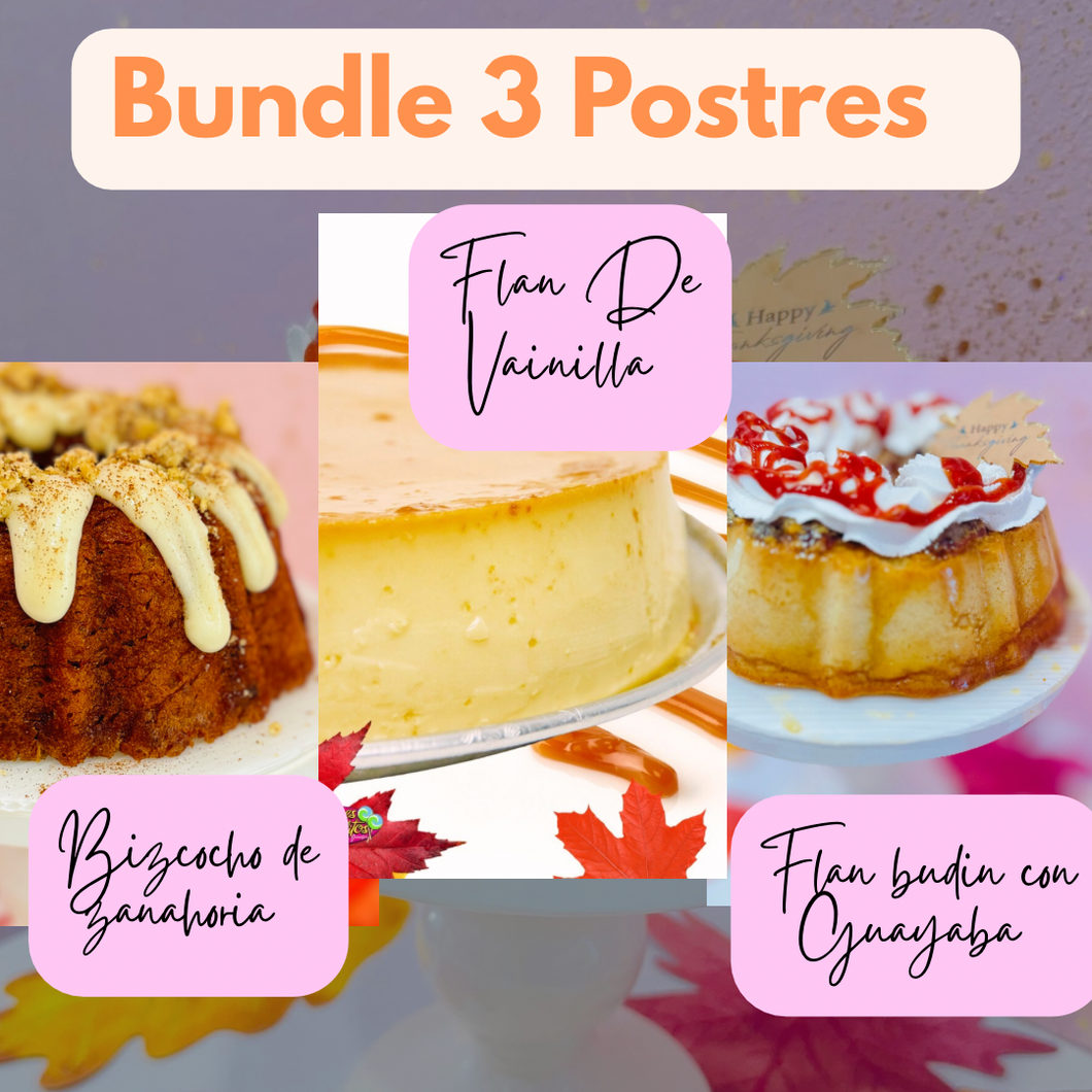 Bundle 3 Postres