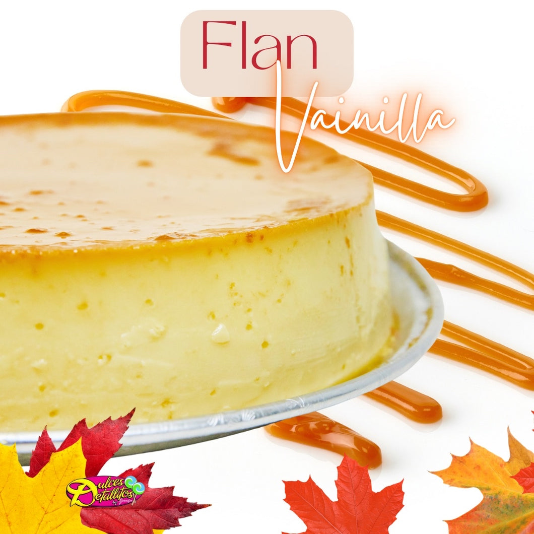 Flan de Vainilla