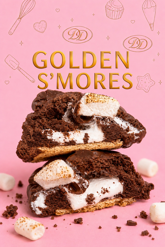 Golden S’mores 🔥 🍫