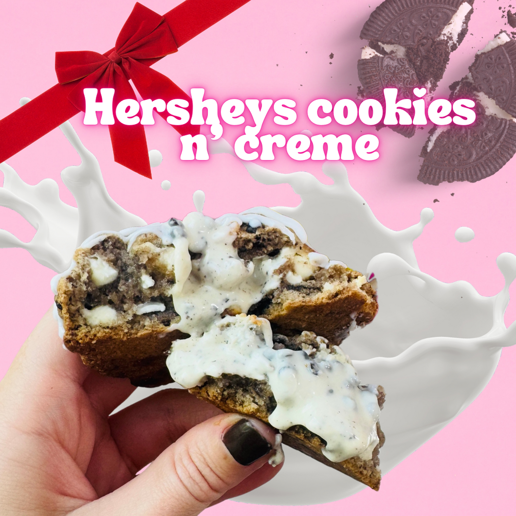 Hersheys cookies n crème NY cookie 🍪