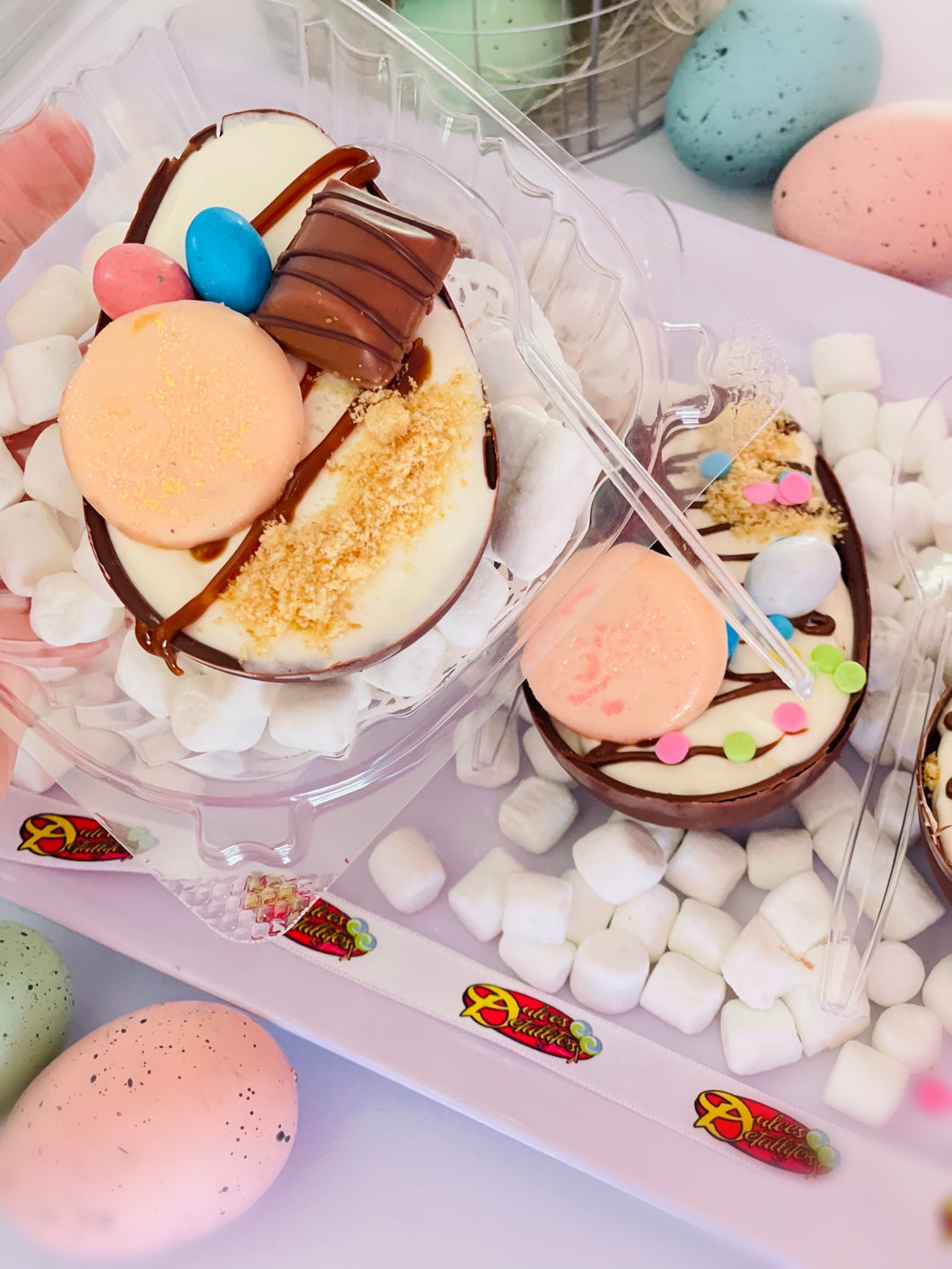 Easter Cheesecake EGGS