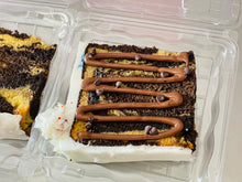 Vanilla Chocolate Marble Slice Cake