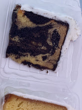 Vanilla Chocolate Marble Slice Cake