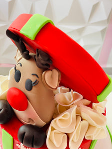 Christmas Gift Box Cake Class
